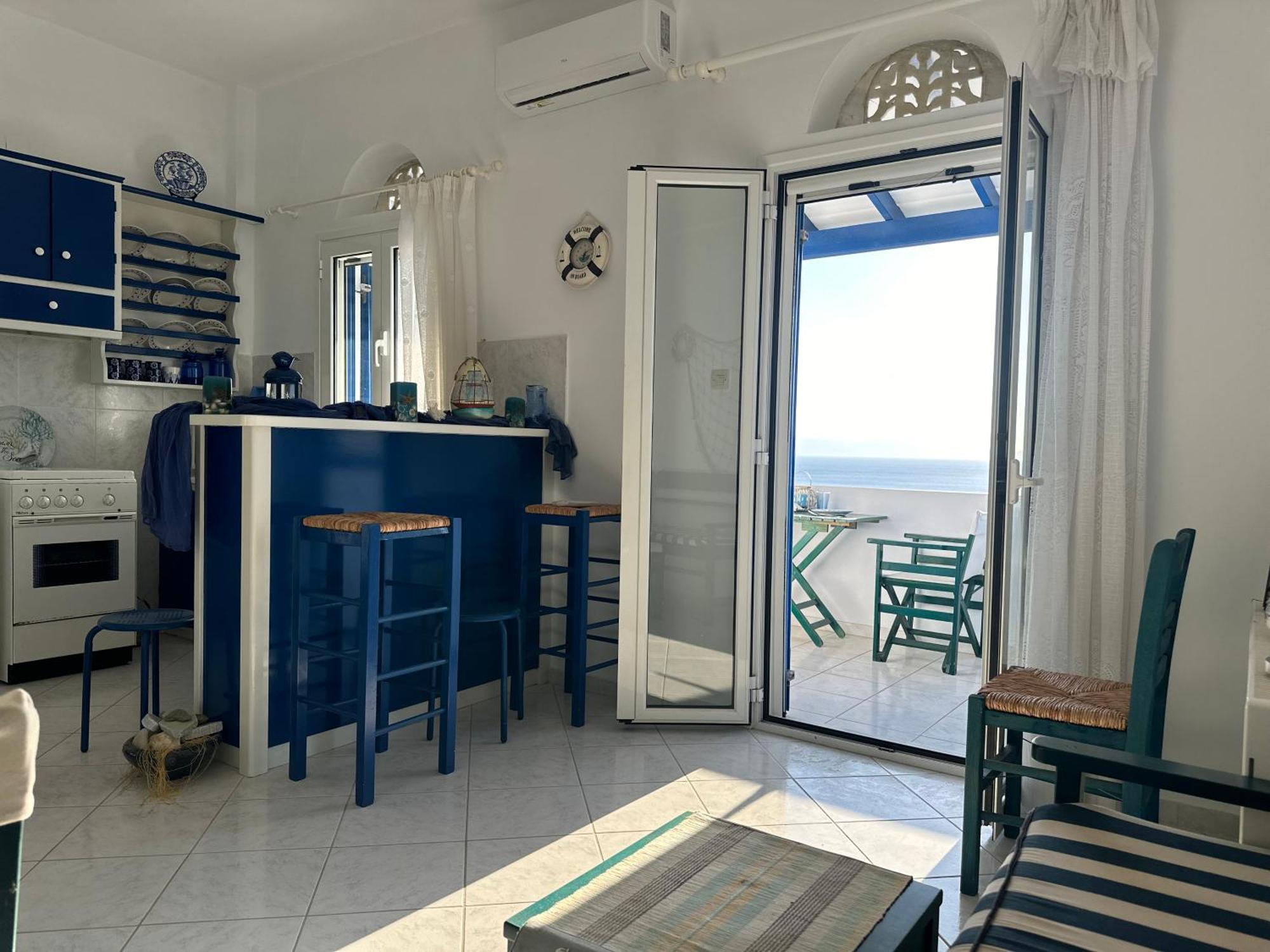 Willa Blue Orison House Tinos For 5 Persons With Seaview Perastra Zewnętrze zdjęcie