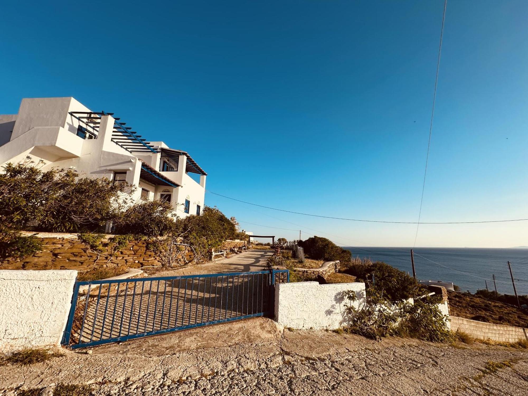 Willa Blue Orison House Tinos For 5 Persons With Seaview Perastra Zewnętrze zdjęcie